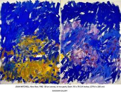 Joan Mitchell, Row Row 1982 ©Estate of Joan Mitchell. Courtesy Joan Mitchell Foundation