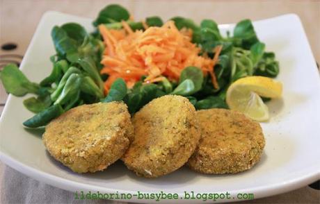 Lunch - Polpette Speziate di Miglio & Broccoli or Spicy Broccoli and Millet Patties