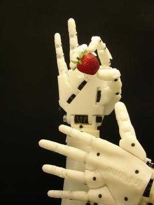 Robot stampato in 3-D tende la mano agli appassionati del Fai-da-te