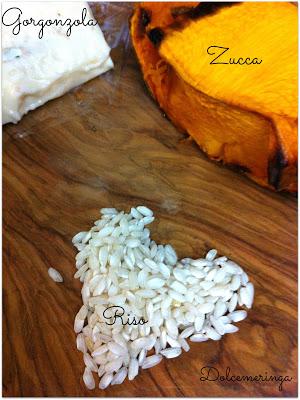 RISOTTO CON ZUCCA E GORGONZOLA ... E UN PO' DI RISPOSTE