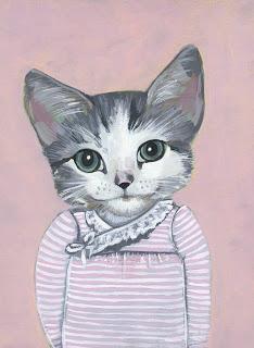 Arte _ Cats in Clothes _ Heather Mattoon