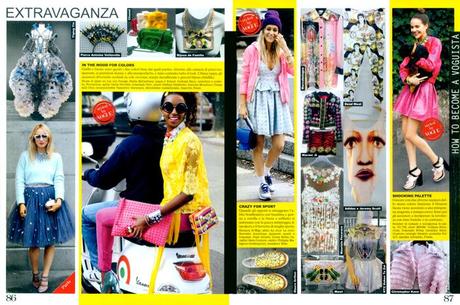 My Work... Voguistas for the Shopping in Vogue