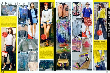 My Work... Voguistas for the Shopping in Vogue