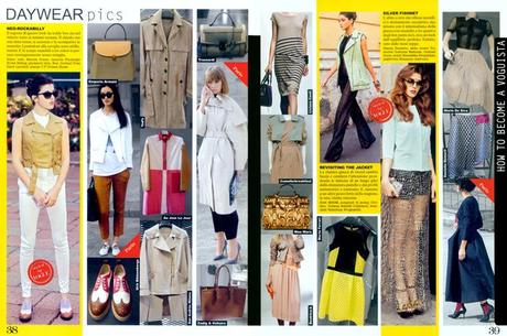 My Work... Voguistas for the Shopping in Vogue