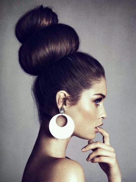 the high bun