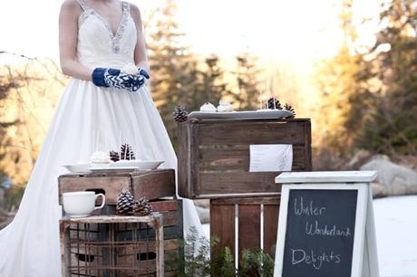 winter wedding on blu