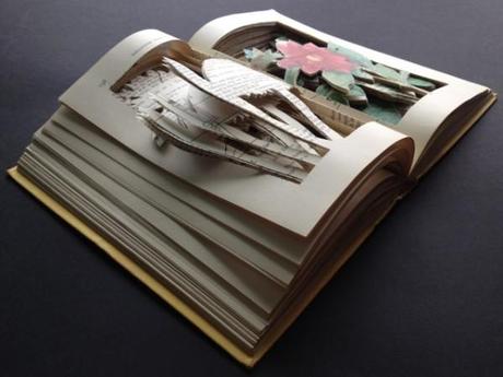 flowers, art, book
