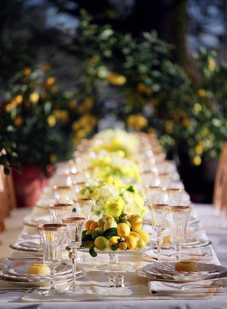 citrus wedding ideas