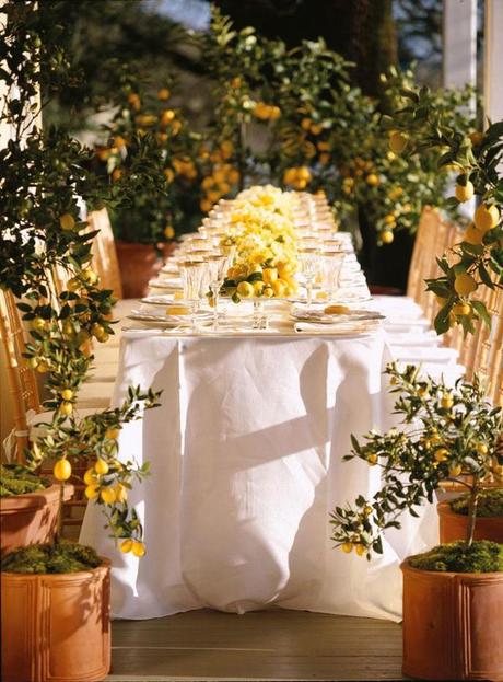 citrus wedding ideas