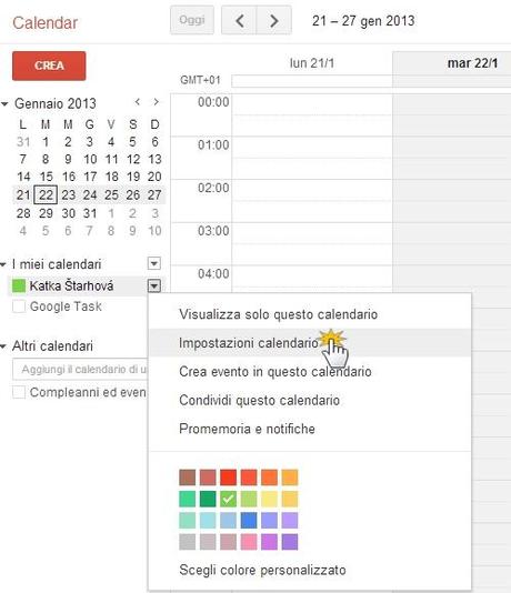 Come impostare il Calendario di Google