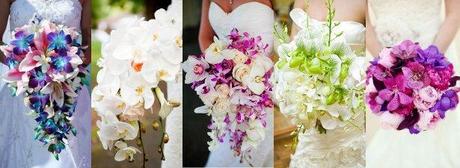 bouquet sposa orchidee