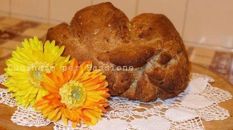 pane con farina integrale, di farro e di grano saraceno