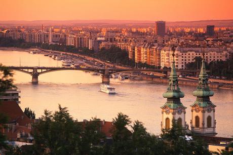 Arch Bridge Across the Danube