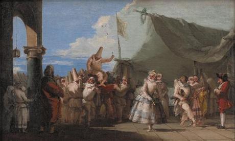 Carnevale: tra tradizioni popolari e gastronomia Giovan Domenico Tiepolo - Il Trionfo di pulcinella