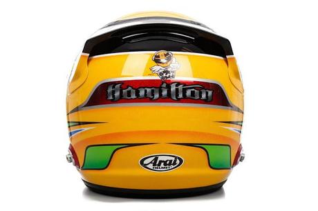 Arai GP-6 L.Hamilton 2013 by JLF Designs