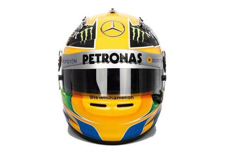 Arai GP-6 L.Hamilton 2013 by JLF Designs