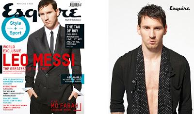 Leo Messi in Dolce & Gabbana su Esquire Magazine UK
