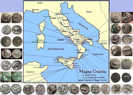 Città della Magna Grecia e loro monete