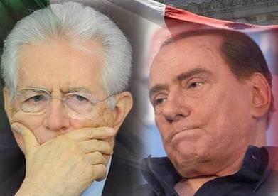 Berlusconi-Monti, tra giovani e tagli