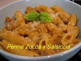 Penne Con Zucca & Salsiccia