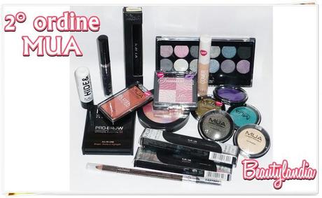 Shopping on line: Secondo Ordine MUA