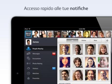 Badoo: arriva l’applicazione ottimizzata per IPad