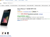 Asus Nexus 32GB WIFI+3G offerta Amazon.it