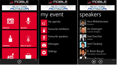 Nokia App Mobile World Congress disponibile per smartphone Nokia Lumia