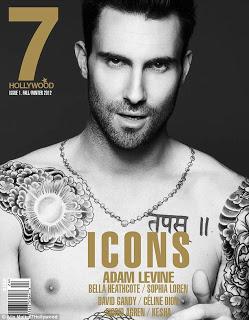 Adam Levine in Dolce & Gabbana for 7 Hollywood