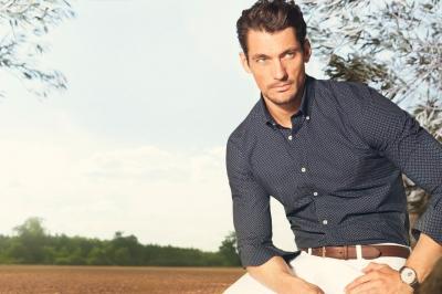David Gandy per Massimo Dutti lookbook febbraio 2013