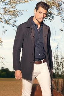 David Gandy per Massimo Dutti lookbook febbraio 2013