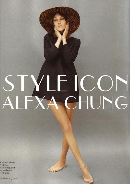 Alexa Chung erede naturale di Kate Moss? Io dico di sì Alexa Chung erede naturale di Kate Moss? Io dico di sì