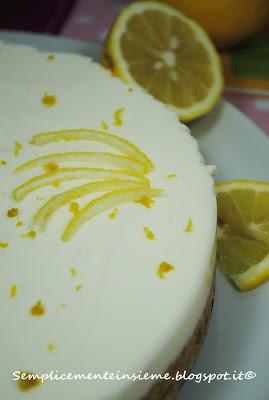 Cheese-cake al limone
