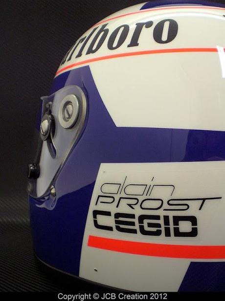 Arai GP2 A.Prost 1989 - Restauration by JCB Création