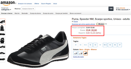 Amazon: sconti fino al 60% su migliaia di scarpe e borse