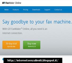 FaxMaker: mandare fax via internet