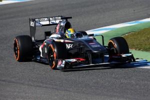 sauber c32 jerez