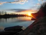 Tramonto sul Ticino