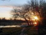 Tramonto sul Ticino