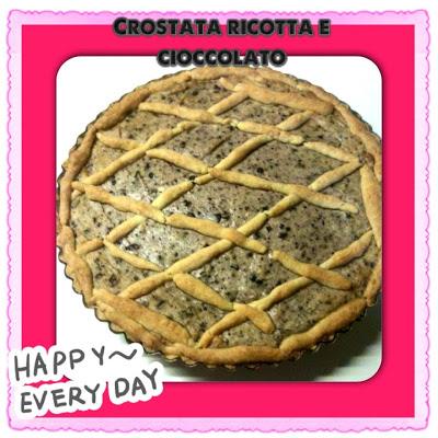 CROSTATA RICOTTA E CIOCCOLATO