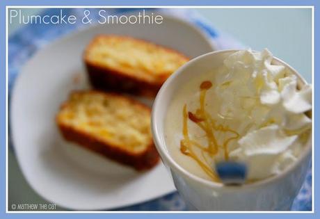 PLUMCAKE AGLI AGRUMI E SMOOTHIE MIELE E BANANA