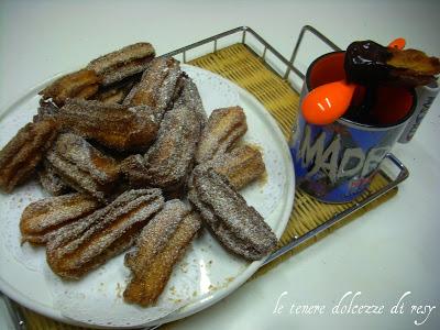 Churros......ed il Carnevale diventa spagnolo!!