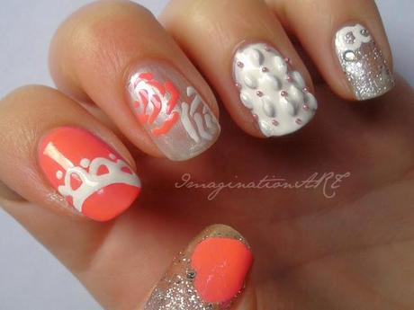 nail art matrimonio wedding love amore cuore heart unghie decorazioni