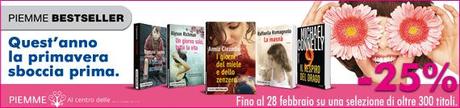 Sconto del 25% per i Piemme bestseller