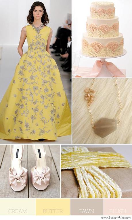 Cream, Butter, Fawn and Blush