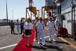 Oman/ Il Capo di Stato Maggiore della Difesa visita Nave San Marco