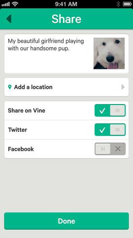 Vine – Make a scene : i video anche su Twitter