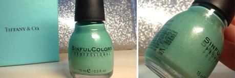 #33 Nac: Tiffany nail polishes.