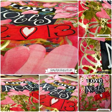 MY ART JOURNALING: love notes 2013!