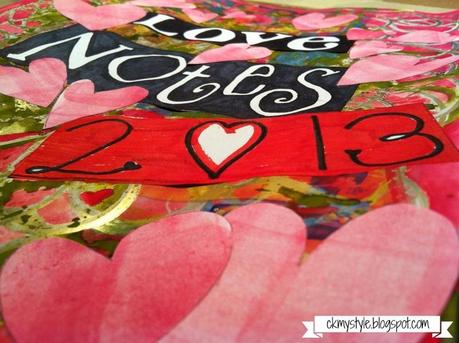 MY ART JOURNALING: love notes 2013!